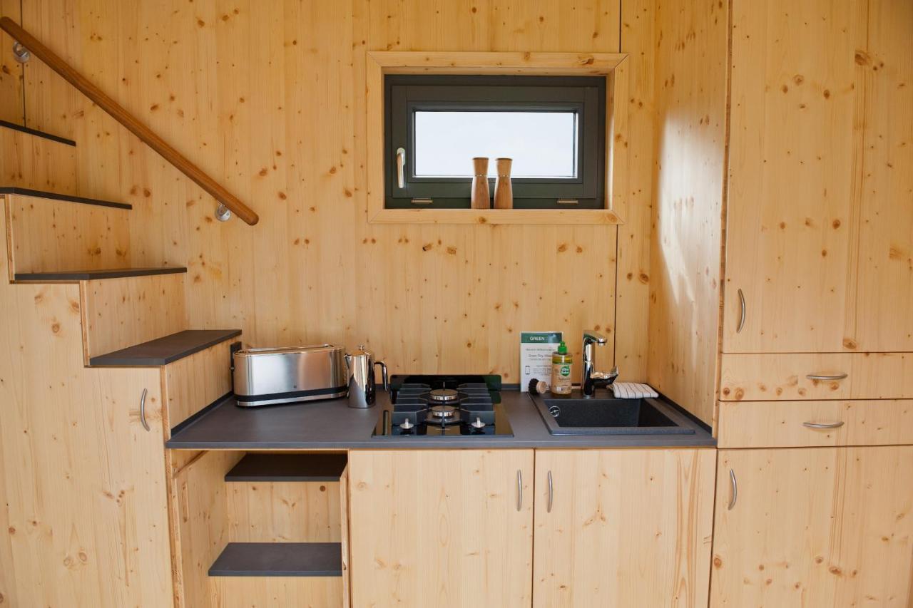 Tiny House Nature 8 Innenlage - Green Tiny Village Harlesiel 카롤리넨시엘 외부 사진