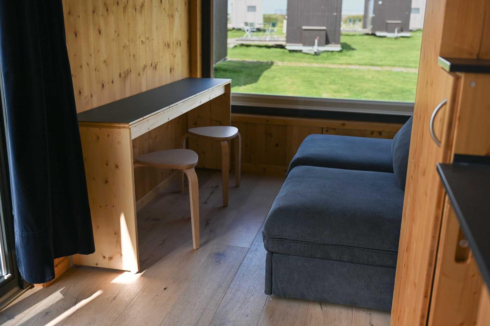 Tiny House Nature 8 Innenlage - Green Tiny Village Harlesiel 카롤리넨시엘 외부 사진